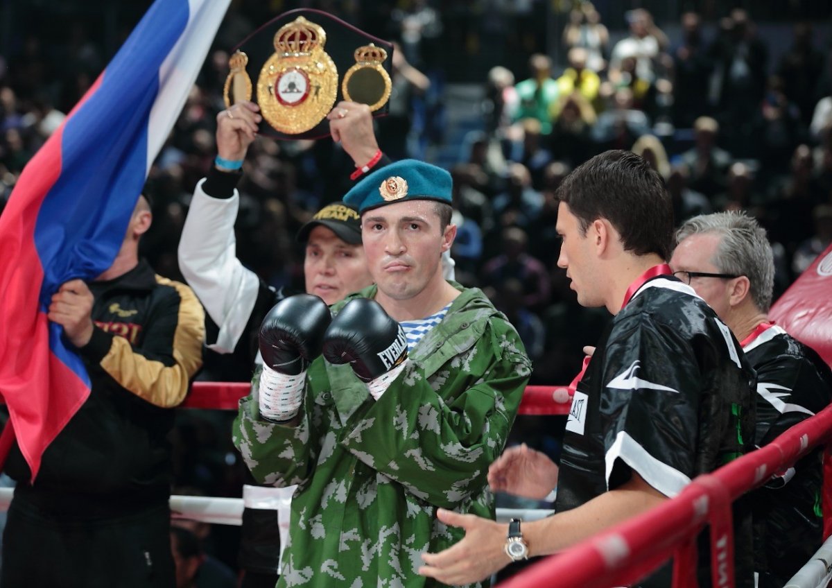 Дмитрий Лебедев боксер