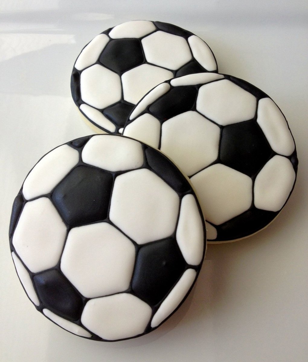 Имбирный пряник футбольный мяч