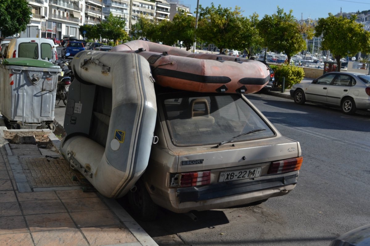 Необычные автомобили в Греции