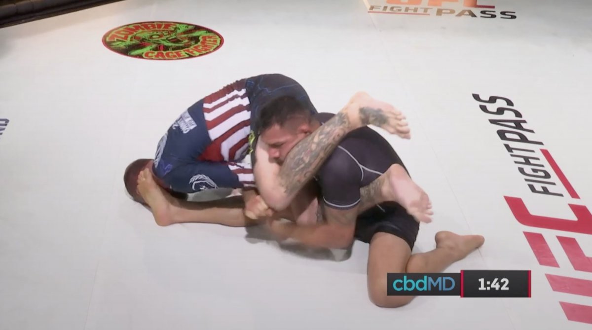 Удушающий захват треугольник