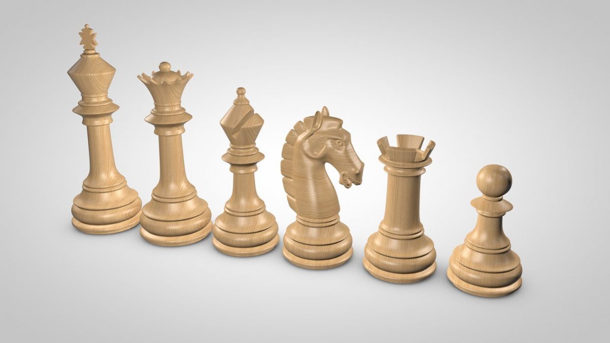 Три шахматные фигуры
