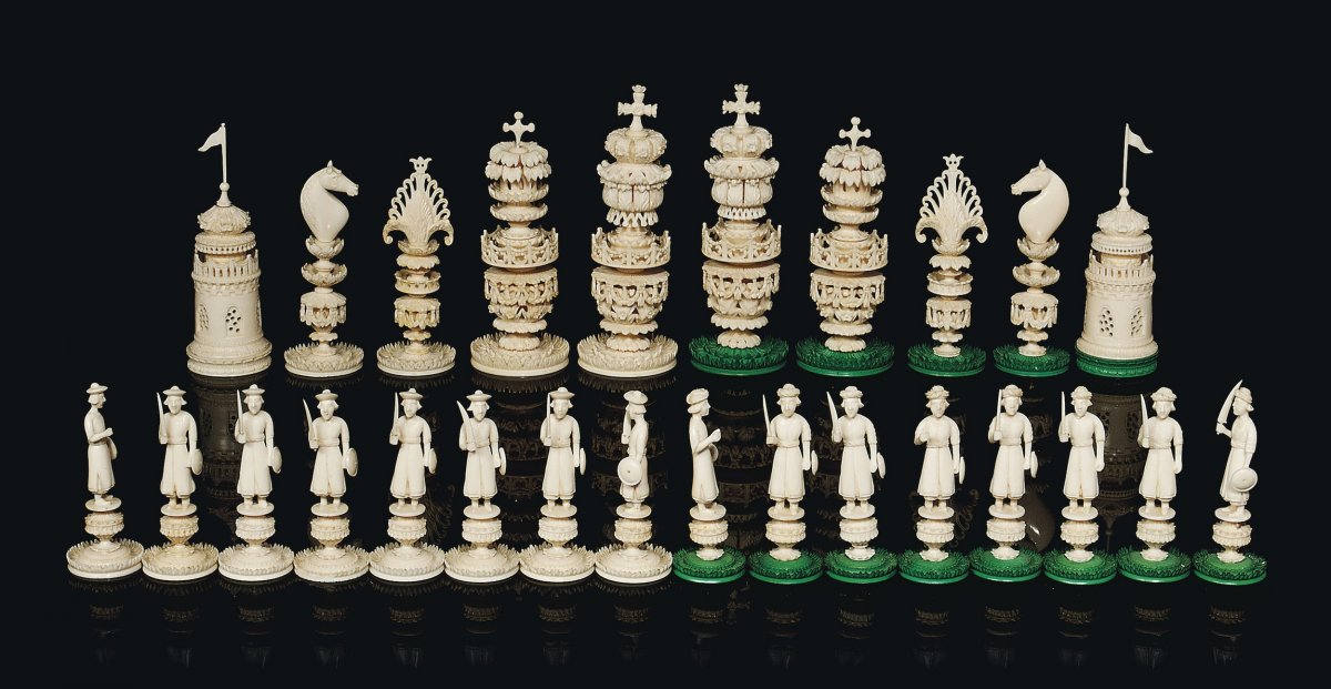 Шахматы Индия 19 век