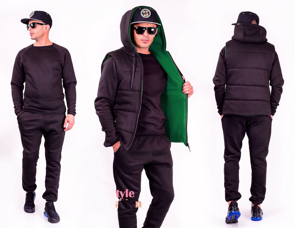 Спортивный костюм тройка мужской