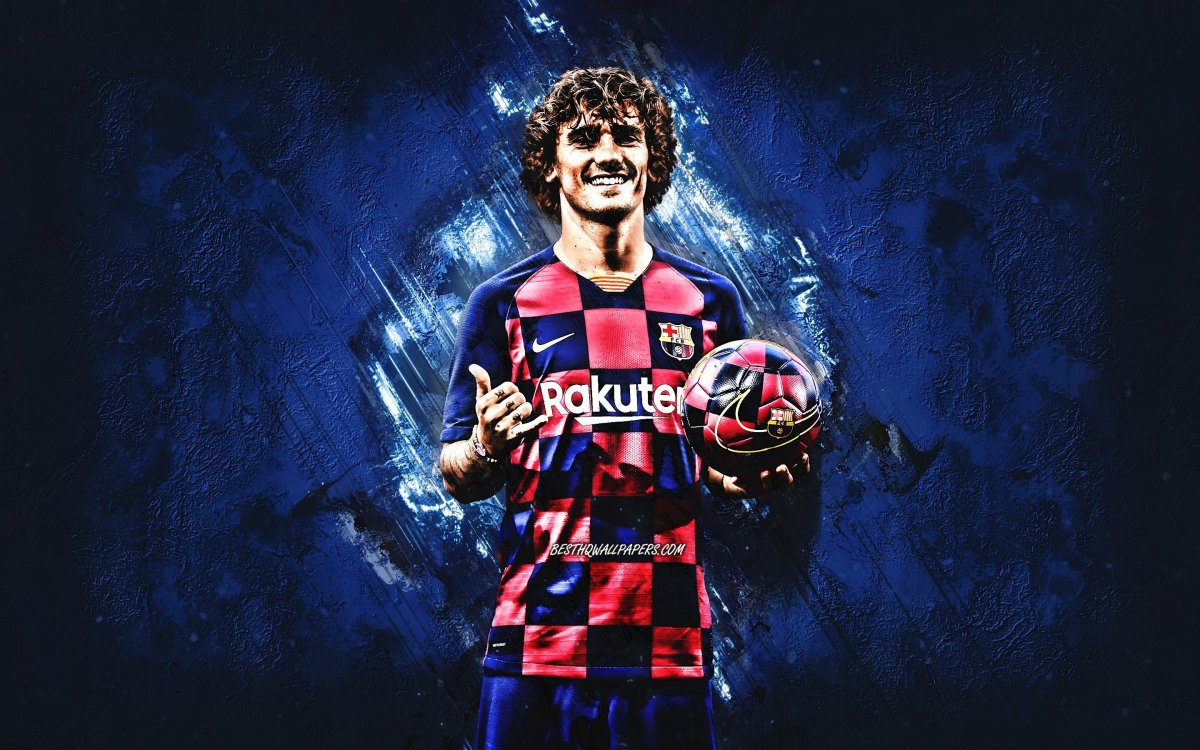 Griezmann Barcelona 2020 обои