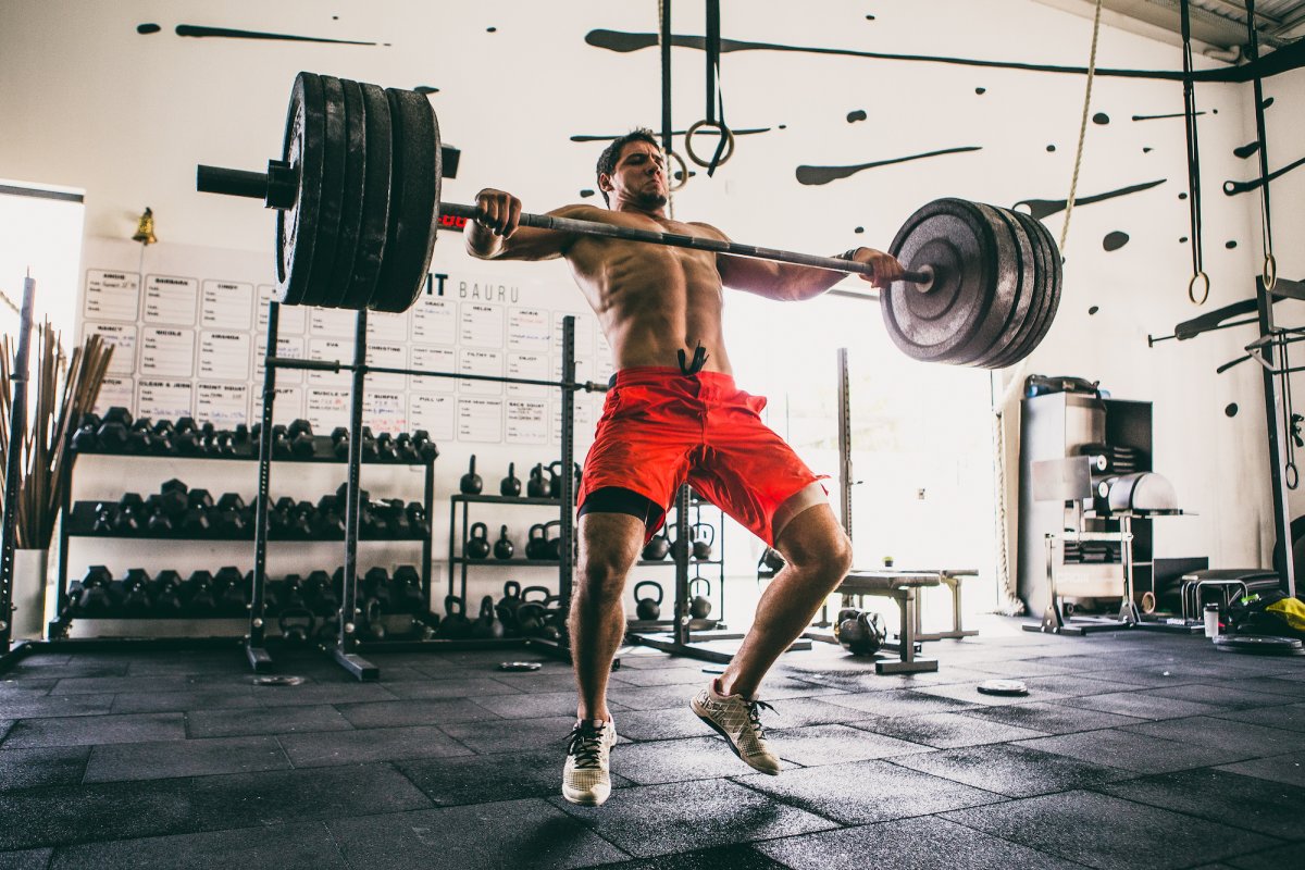 Становая тяга хват