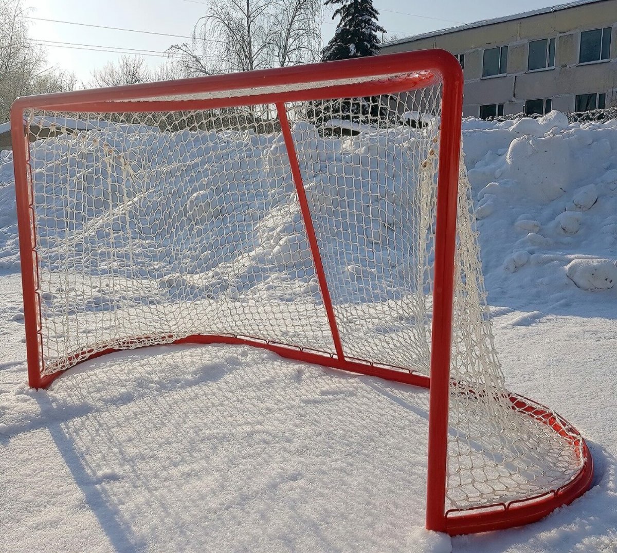 Ворота мини-хоккей с сеткой 600x500x300 мм