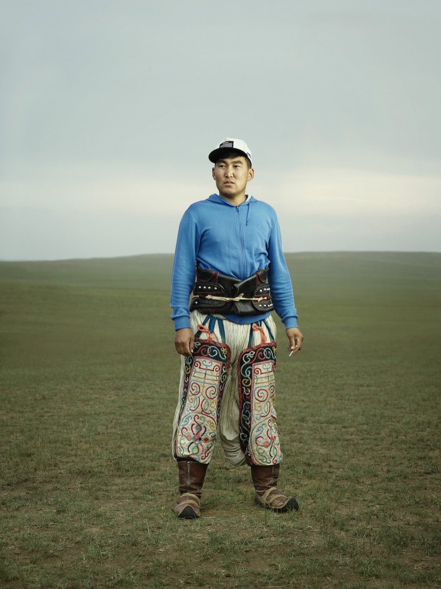 Одежда монгольских борцов