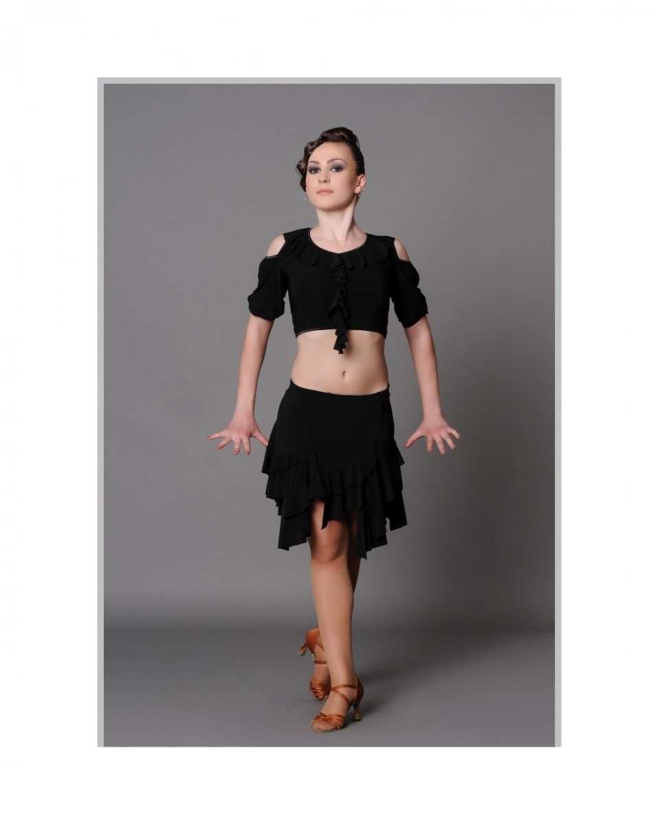 Рейтинговое платье Бэйсик для бальных танцев