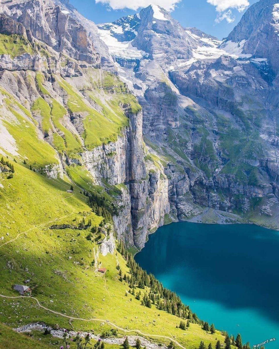 Озеро Зееальп, Швейцария