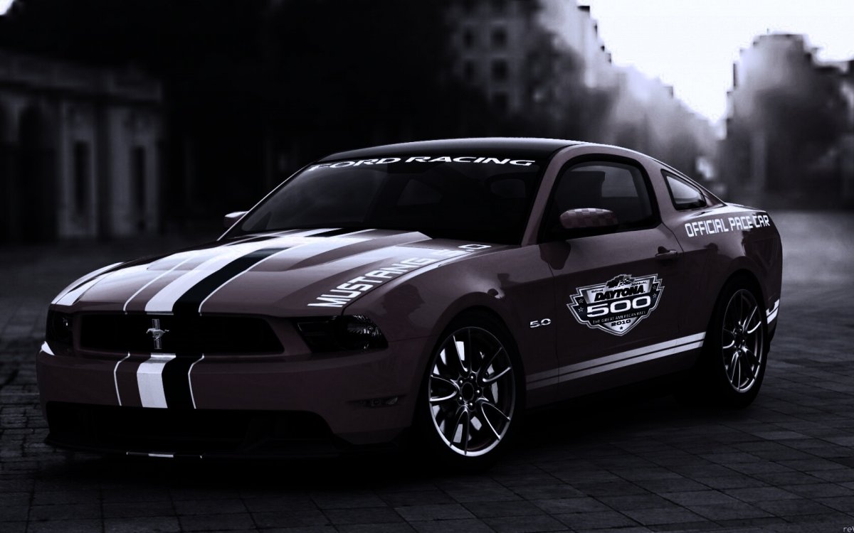 Ford Mustang gt 500 Shelby черный