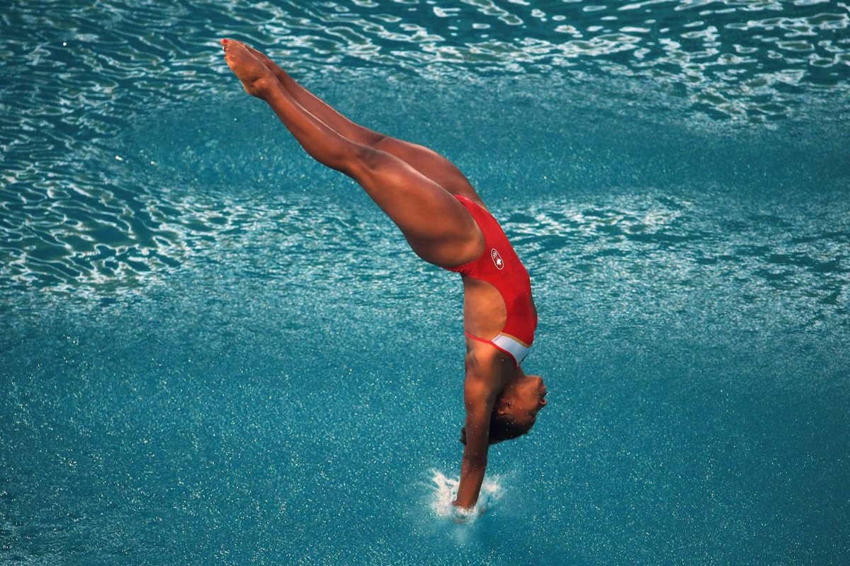 Спортивные прыжки в воду