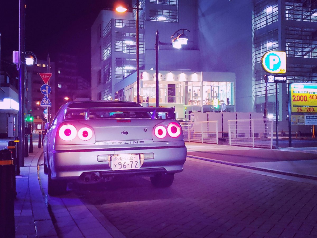 Nissan Skyline r34 aesthetic