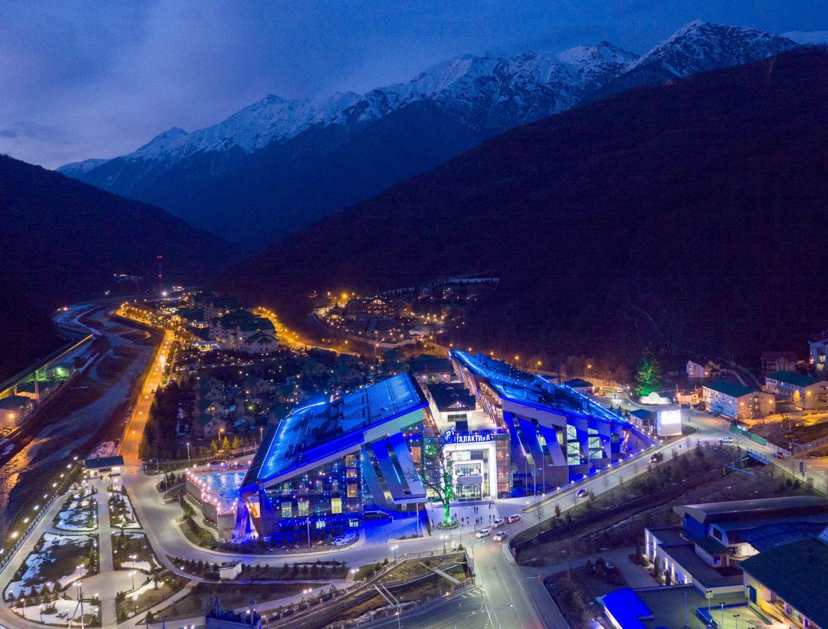 Газпром горнолыжный курорт Альпика