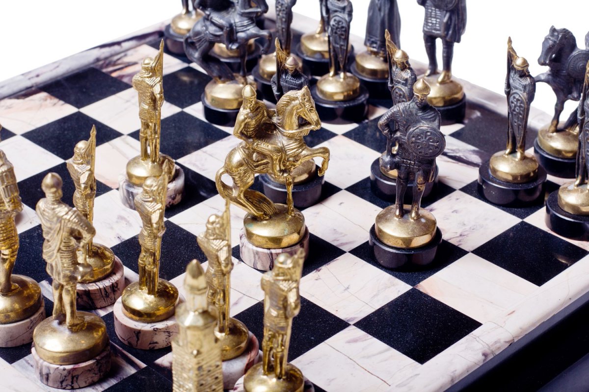 Антикварные шахматы Селениус