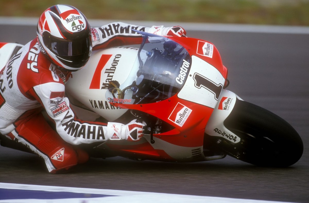 Wayne Rainey in 500gp 1991