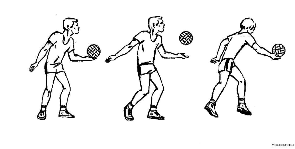 Игроки в волейболе