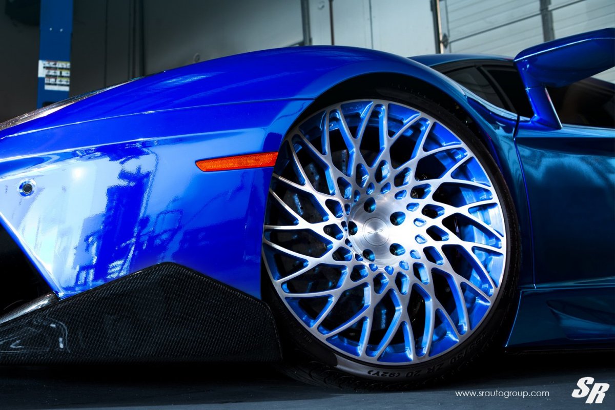 Краска Lamborghini Blue