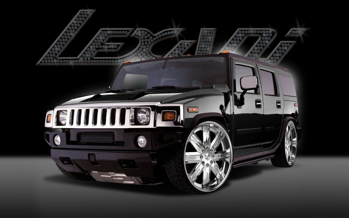 Hummer h2 черного цвета