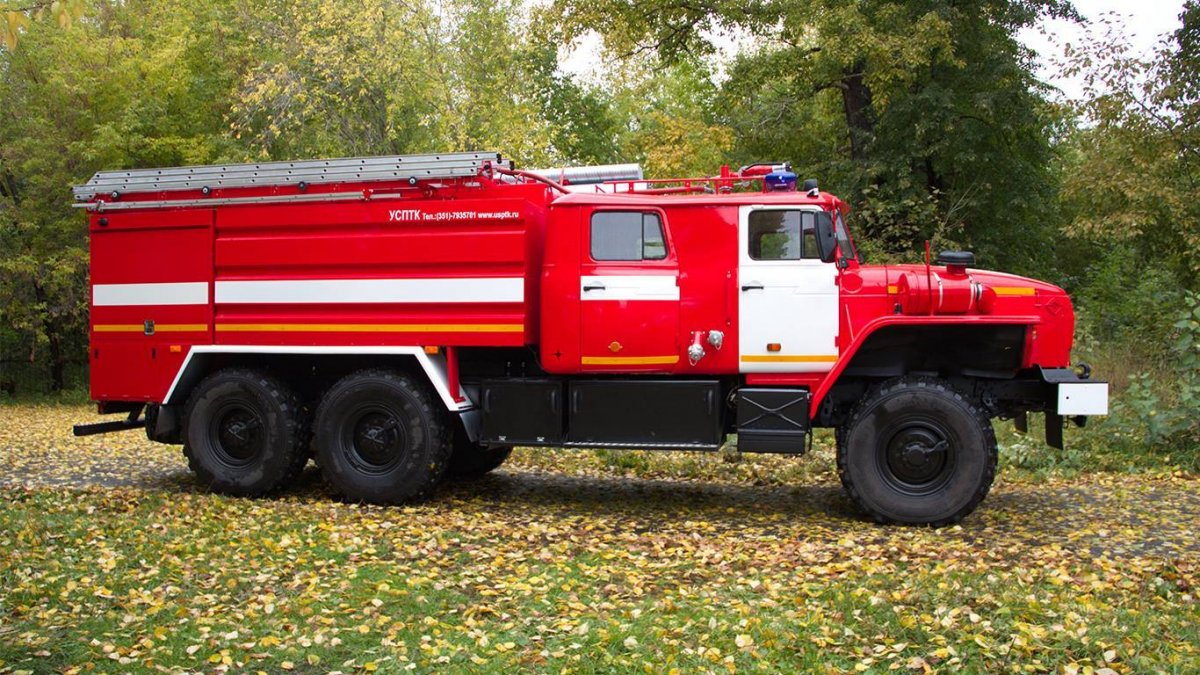 Урал 4320 пожарный