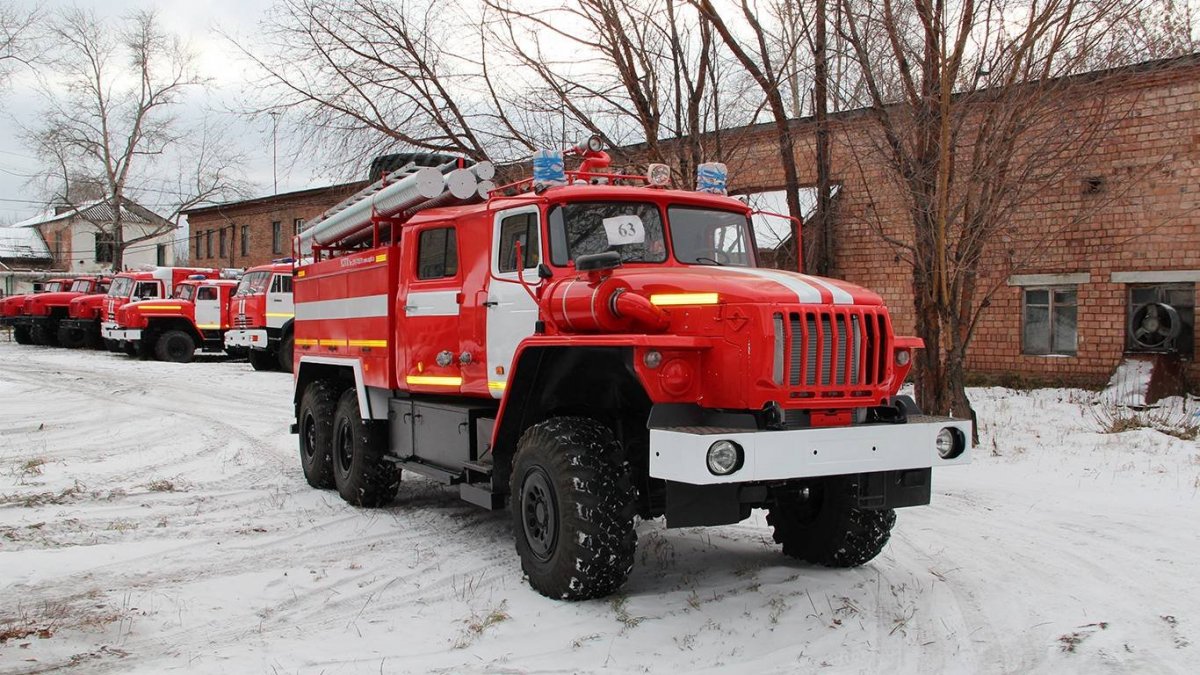Пожарка Урал 4320