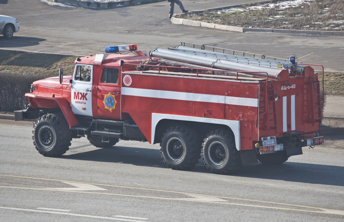 Урал 4320 пожарный