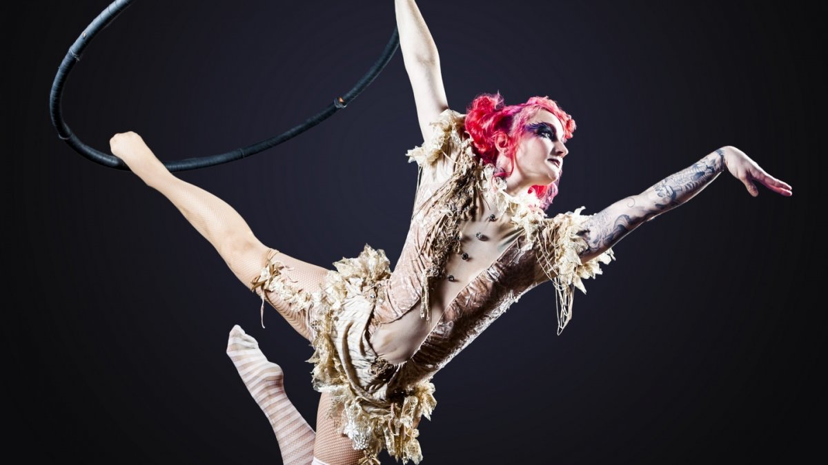 Цирк дю солей воздушные гимнасты
