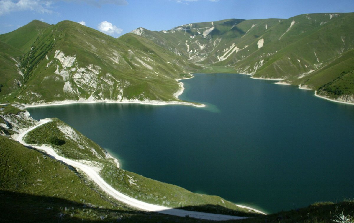 Озеро Кизиной Чеченская Республика