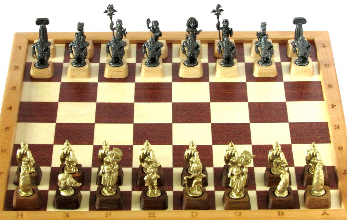 Шахматы малые "галлы-римляне"