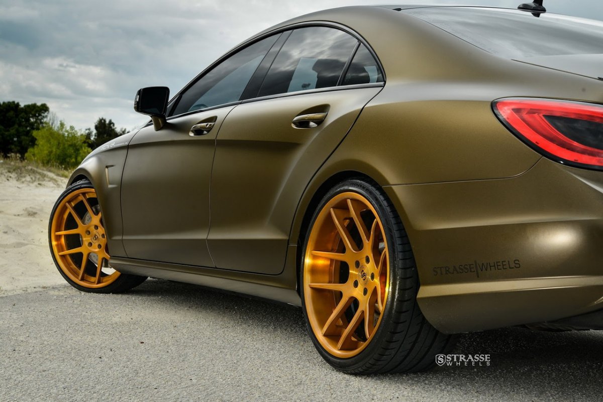 Audi s5 золотые диски