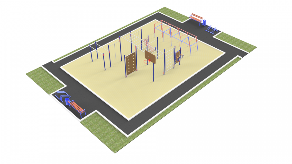 Баскетбольное поле