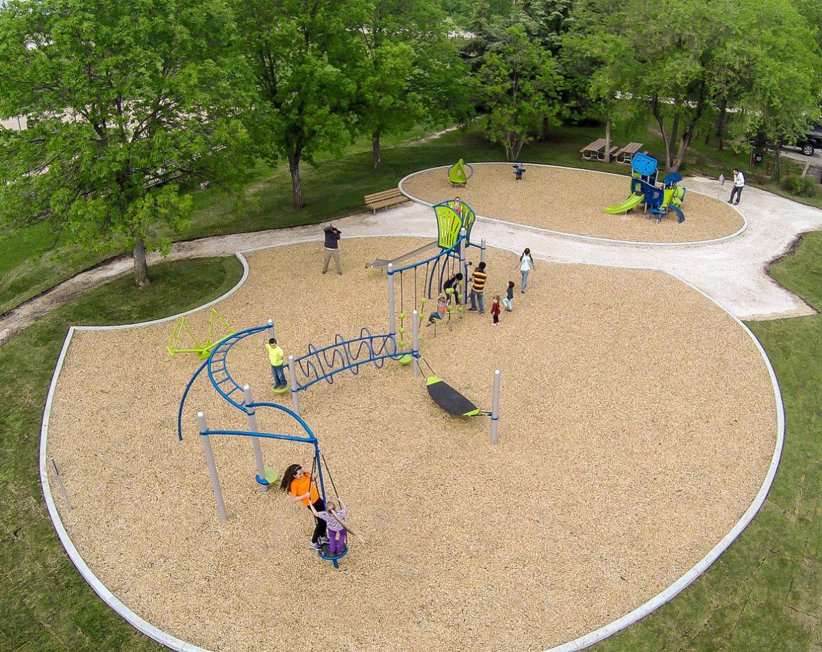 Воркаут площадка 3d model