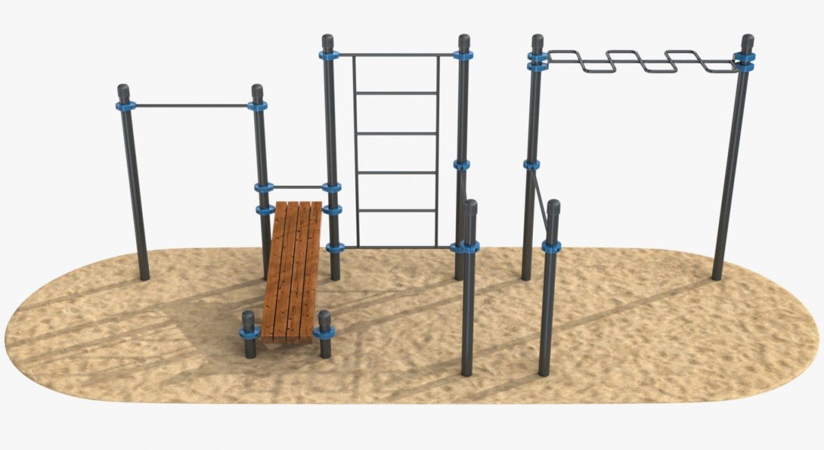 Детские площадки сверху