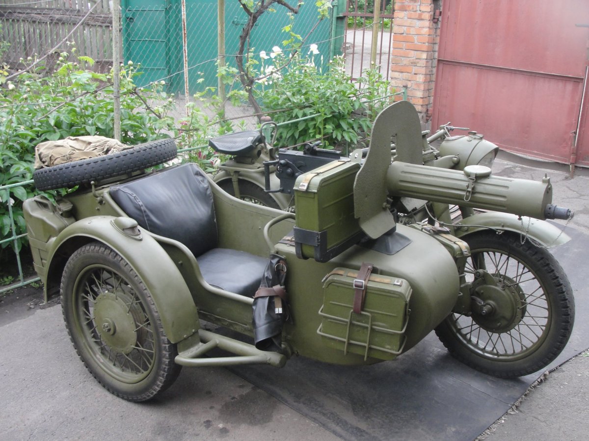 Военный мотоцикл Урал
