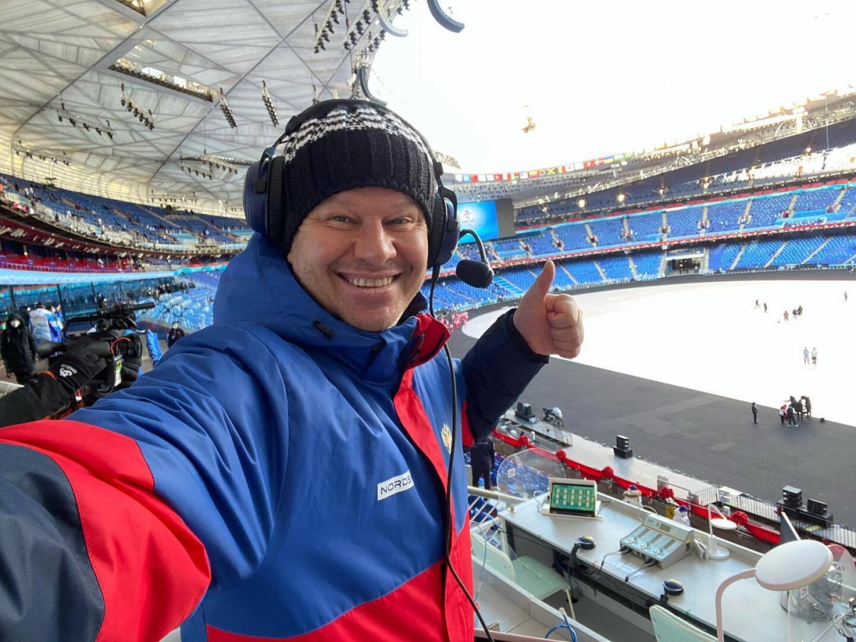 Олимпийский чемпион по лыжам комментатор матч ТВ