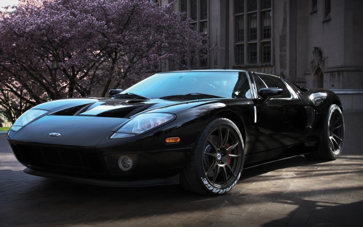 Форд gt40 черный