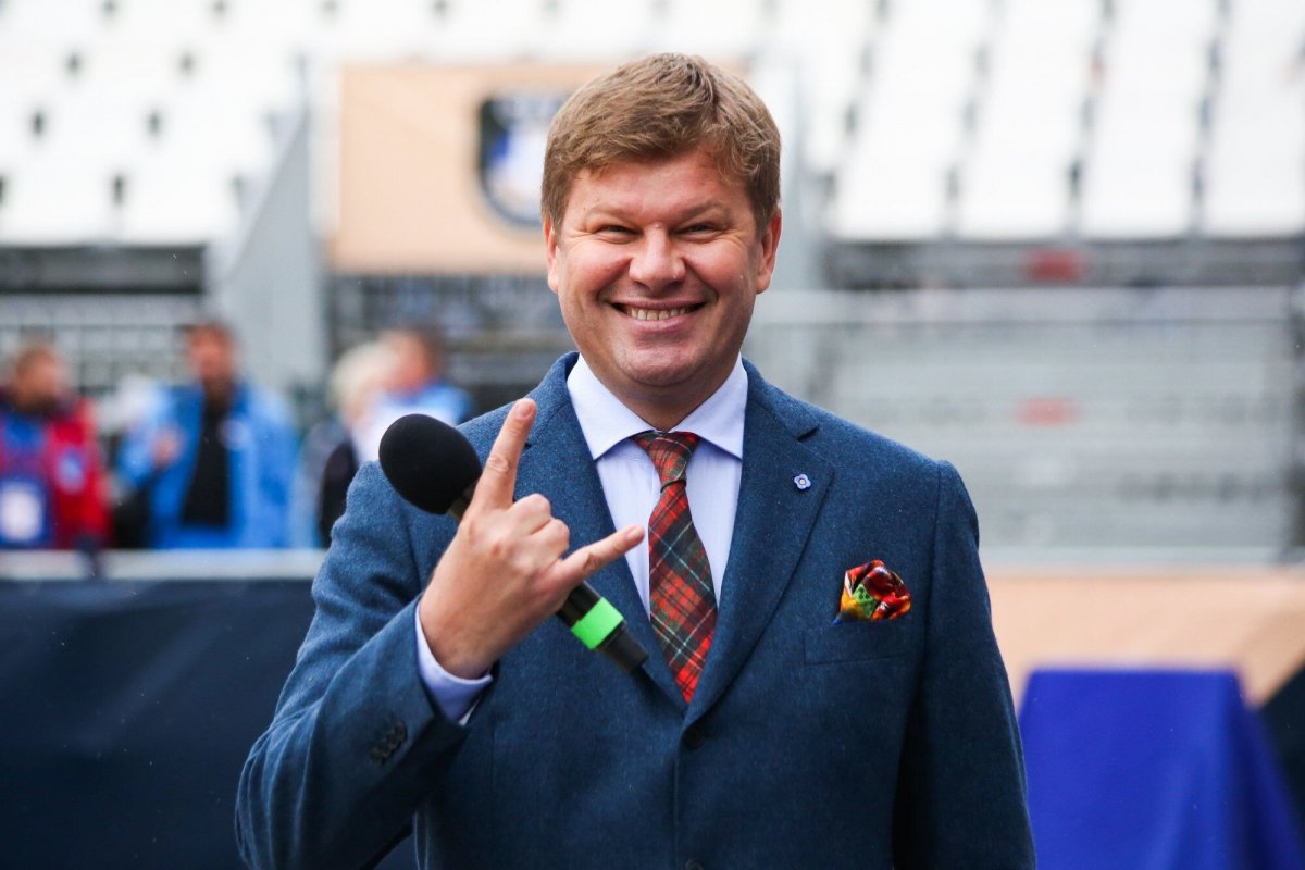 Спортивный комментатор Дмитрий Губерниев