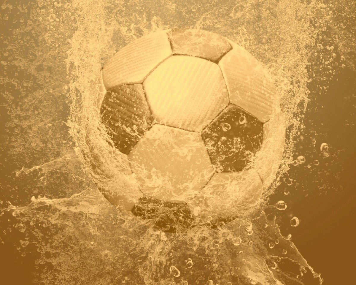 Фактура футбольного мяча