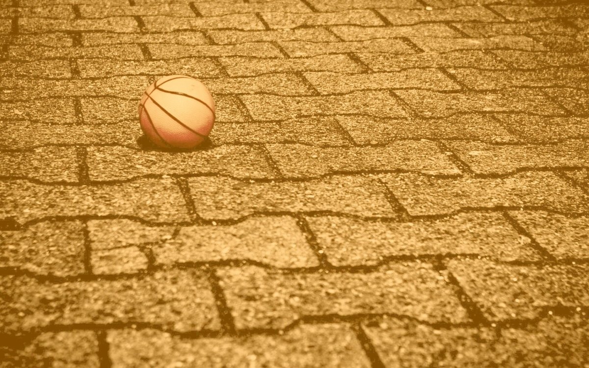 Баскетбольный мяч Минимализм