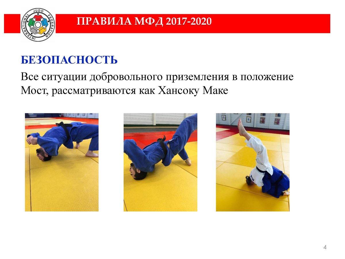 Правила дзюдо 2020