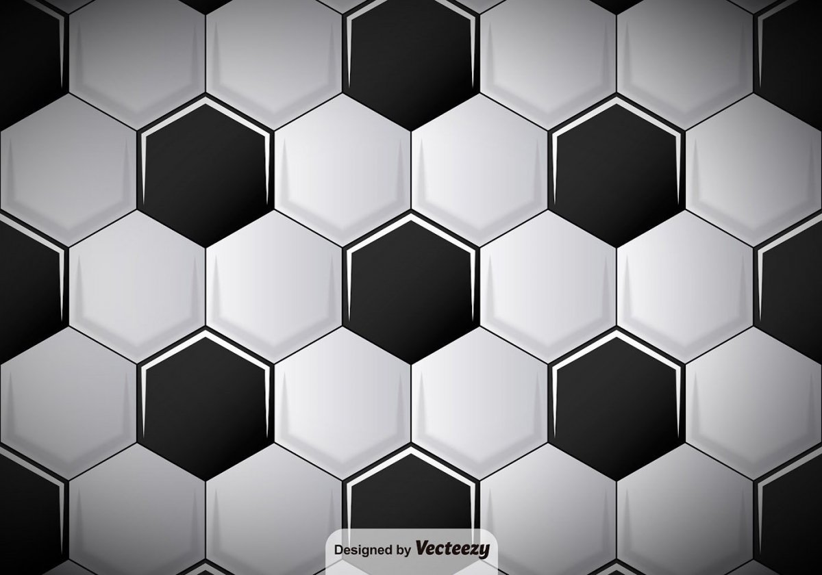 Мячик с футбольным рисунком