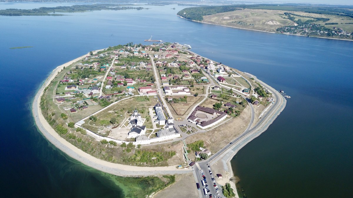 Озеро Свияжск Казань