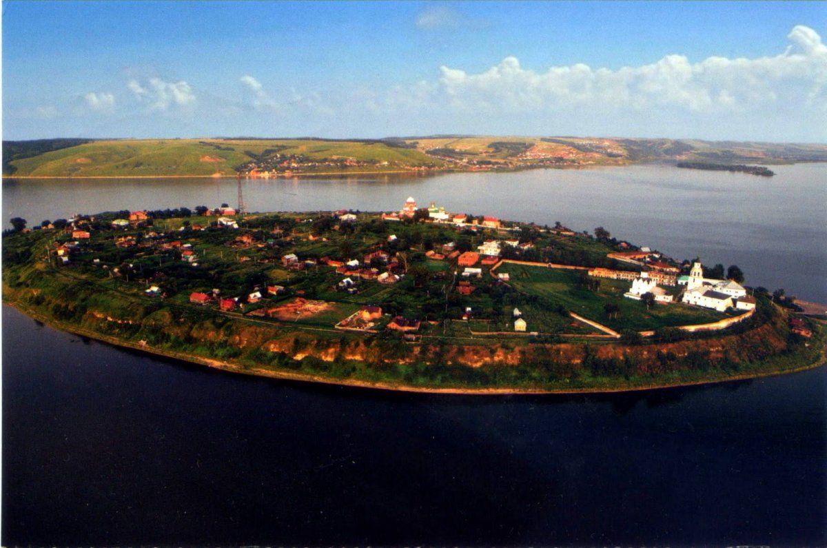 Свияжский остров в Казани