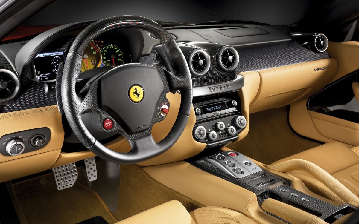 Ferrari 599 GTB салон