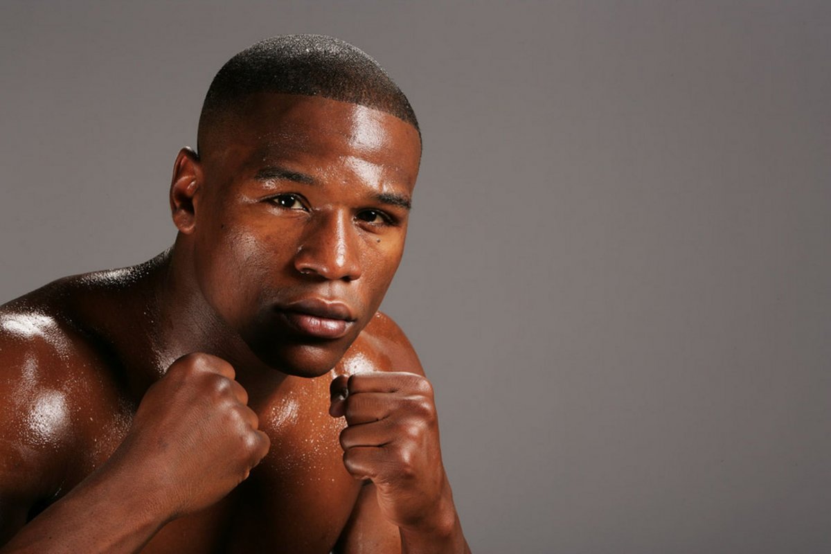 Boxer Floyd Mayweather