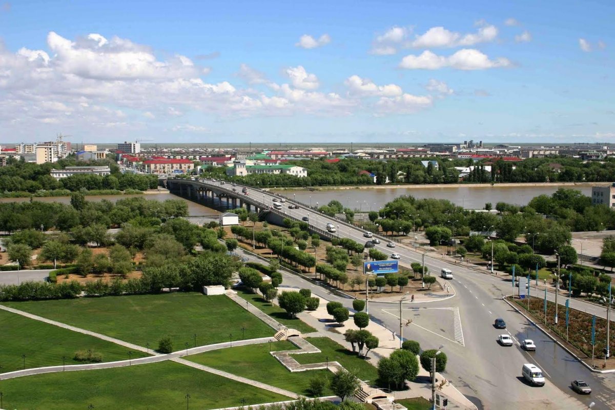 Атырау город в Казахстане