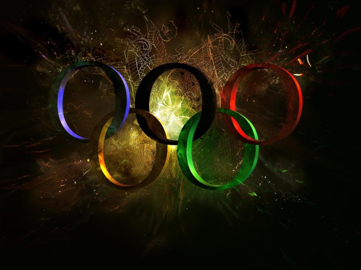 Символ Олимпийских игр пять колец