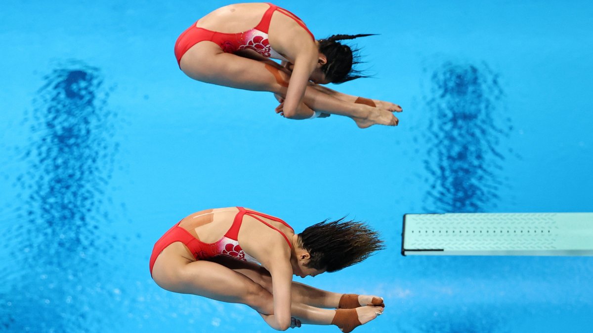 Прыжки в воду женщины
