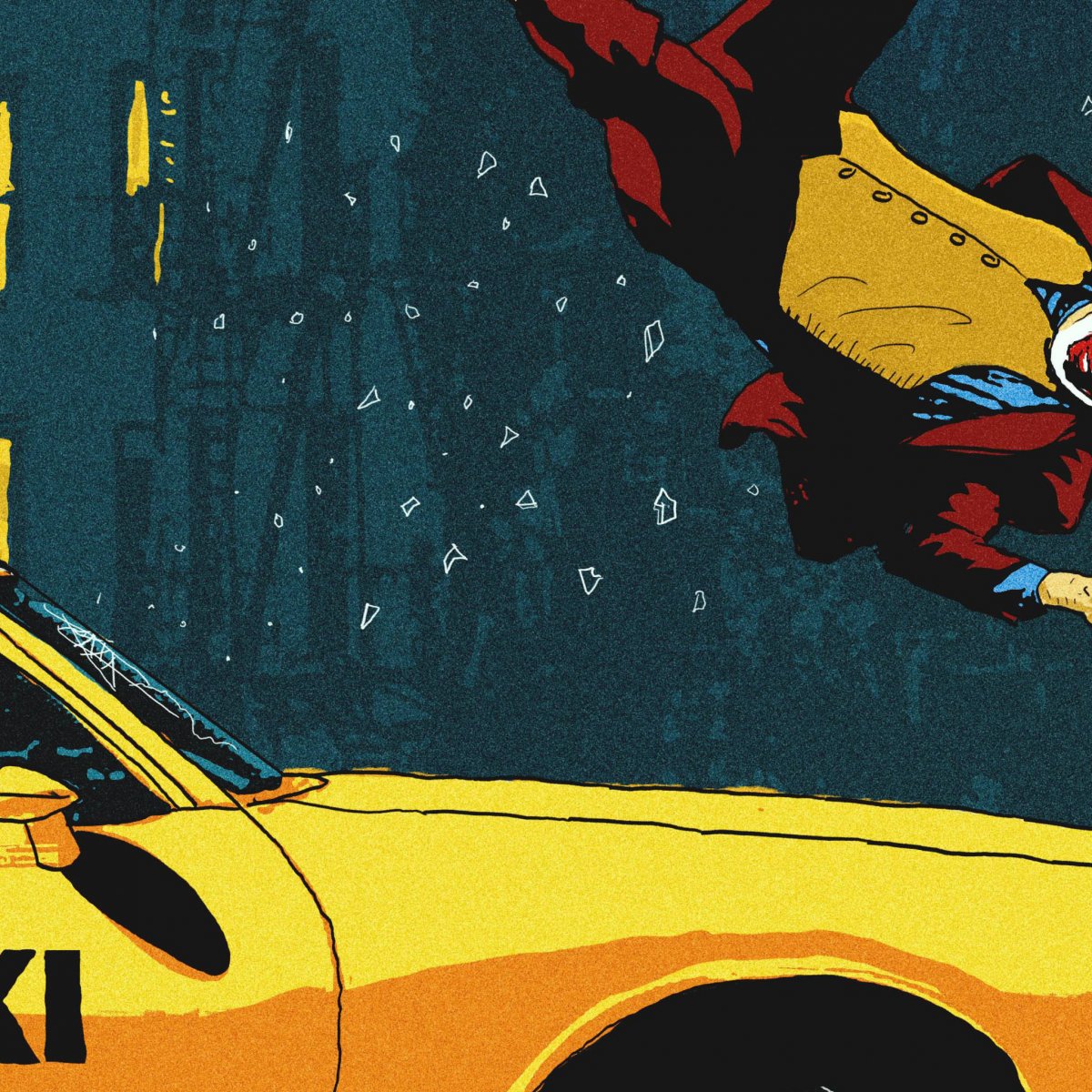 Джокера сбивает машина