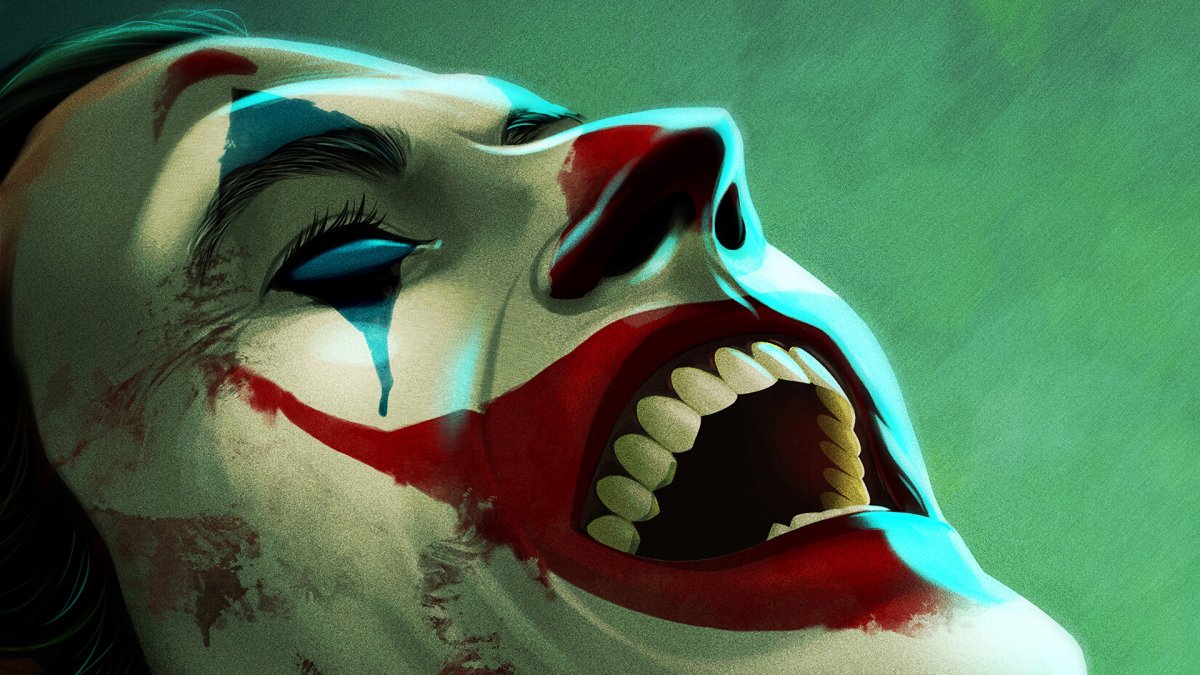 Джокер темный рыцарь арт