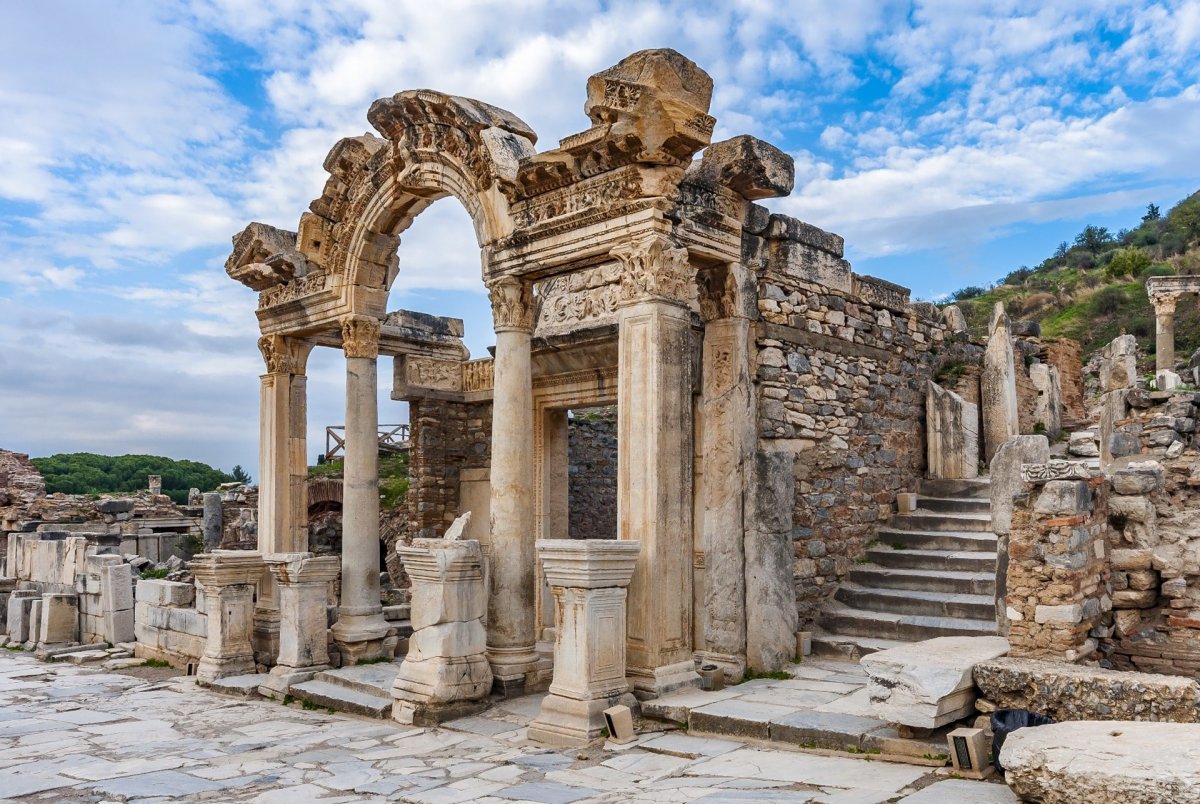 Эфес старый город в Турции